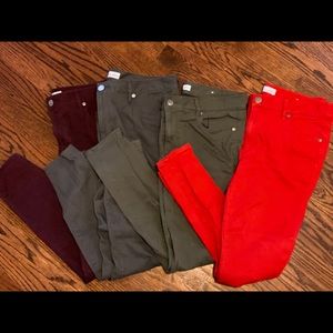 Loft Brushed Sateen Legging pants 31R size 12